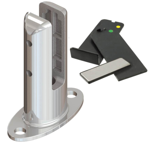 EdgeMount Base Fix – Oval (Silver)