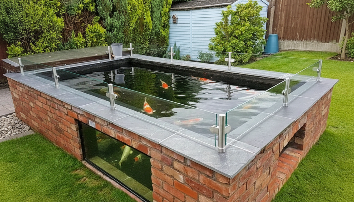 Raised Koi Pond Guard